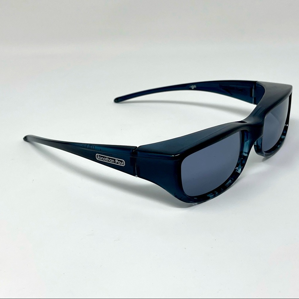 Jonathan Paul fitovers fit over polarized UV prot glasses blue tortoise